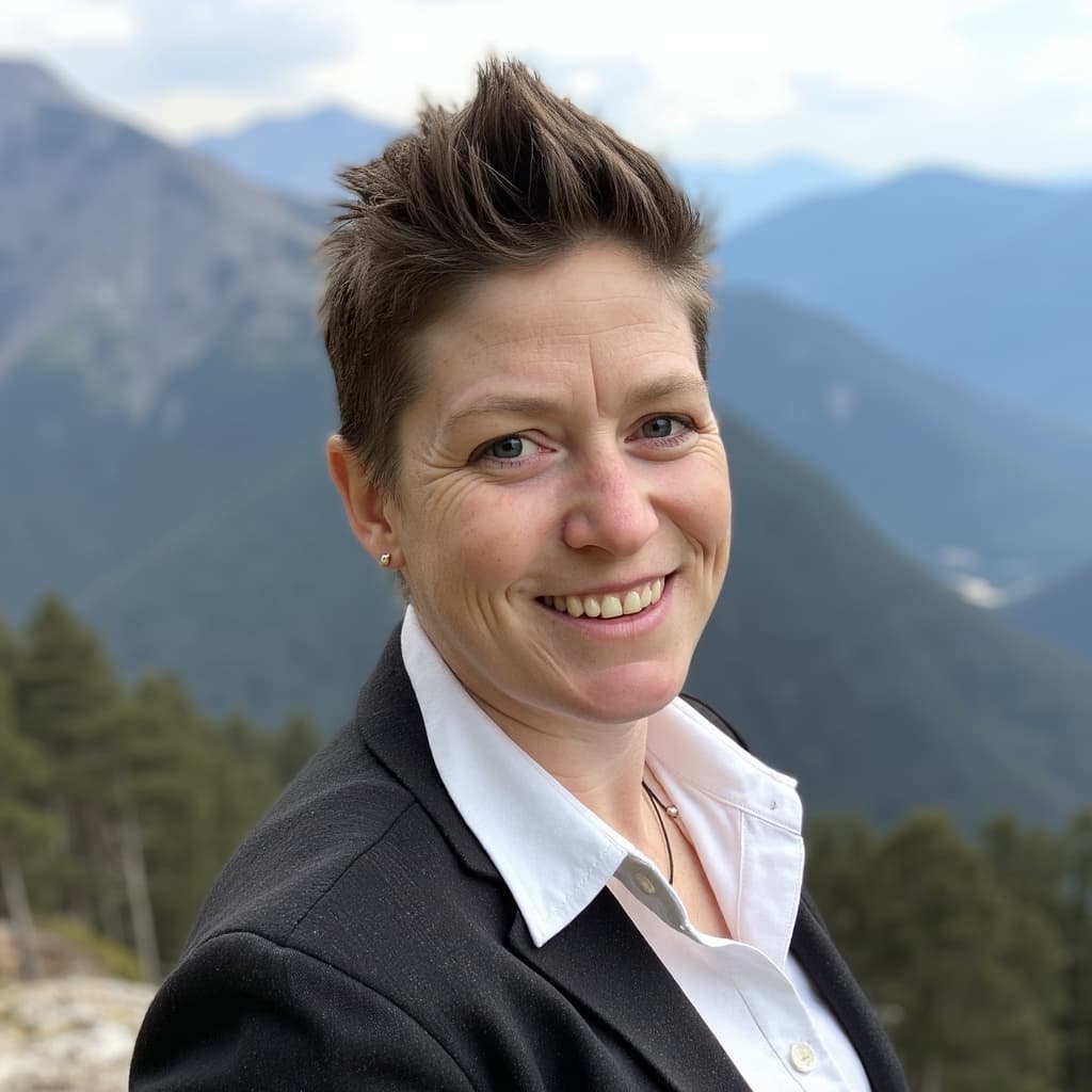 Rachelle Christmas portrait